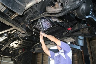 ガレージの風景